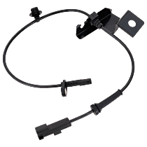 Front, Passenger Side ABS Speed Sensor, Wheel Mounted