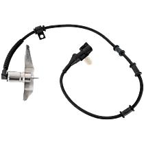Front, Passenger Side ABS Speed Sensor, 90 Deg. Angle