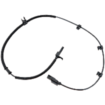 Rear, Passenger Side ABS Speed Sensor, With Stability Control