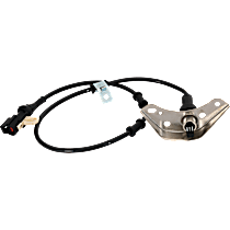 Front, Passenger Side ABS Speed Sensor, Spindle Mounted
