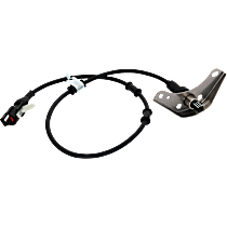 Front, Driver Side ABS Speed Sensor, Spindle Mounted