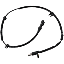 Rear, Passenger Side ABS Speed Sensor, With Traction Control
