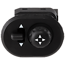 Mirror Switch, 8 Male Blade Terminal, Female Connector