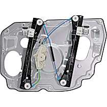 Front, Driver Side Power Window Regulator, Without Motor