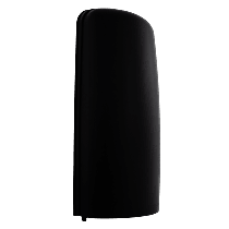 Passenger Side Mirror Cover, Black