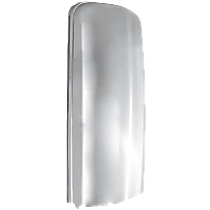 Passenger Side Mirror Cover, Chrome