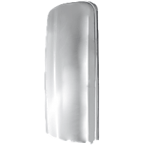 Driver Side Mirror Cover, Chrome