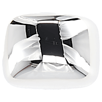Driver Side Mirror Cover, Chrome