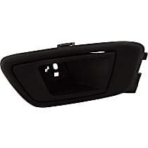 Rear, Passenger Side Interior Door Handle, Textured Black, Without Door Lock Hole, For 14-16 S Model