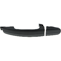 Rear - Side Sliding Door Exterior Door Handle, Textured Black, Without Key Hole