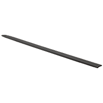 Textured Bed Rail Cap, Black, Plastic