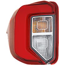 Driver Side LED Tail Light, With bulb(s), OE Replacement, CAPA Certified