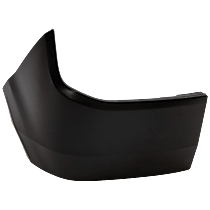 Rear, Driver Side Bumper End, Primed