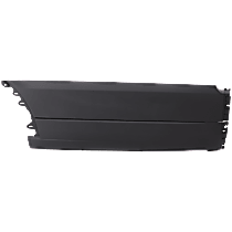 Rear, Driver Side Bumper End, For Models With 148 in. Wheelbase Extended Length, Textured, Plastic, CAPA Certified