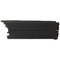 Rear, Driver Side Bumper End, Textured Plastic CAPA Certified