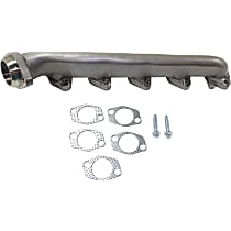 Passenger Side Exhaust Manifold, With Manifold Gaskets, Studs and Nuts, For 10 Cylinder, 6.8 Liter Engine 