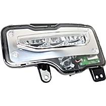 Front, Driver Side Fog Light, With bulb(s), LED