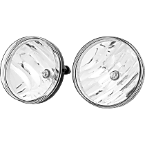 Front, Driver and Passenger Side Fog Light, With Bulb, Halogen