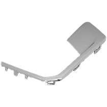 Front, Passenger Side Fog Light Trim, Chrome