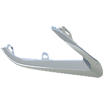 Front, Driver Side Fog Light Trim, Chrome