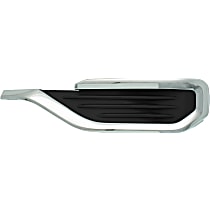 Front, Driver Side Fog Light Cover, Textured Black