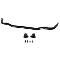Front Sway Bar Kit, Steel, 1.22 in., No, Black