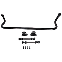 Front Sway Bar Kit, Steel, 1.43 in., No, Black