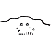 Front Sway Bar Kit, Steel, 0.98 in., No, Black
