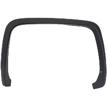 Rear, Passenger Side Fender Trim, Textured Black