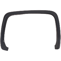 Rear, Driver Side Fender Trim, Textured Black
