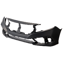 Front Primed Bumper Cover, Coupe, CAPA Certified