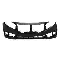 Front Primed Bumper Cover, Sedan, Japan Built Vehicle, CAPA Certified