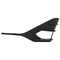 Passenger Side Fog Light Trim, Textured Black