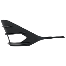 Driver Side Fog Light Trim, Textured Black