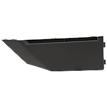Front, Driver Side Bumper Trim, Textured Black