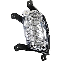 Driver Side Driving Light, with Bulb