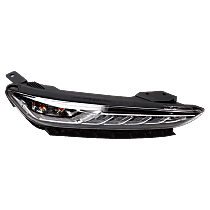 Passenger Side Driving Light, CAPA CERTIFIED