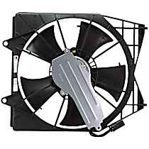 A/C Condenser Fan, Passenger Side, 4 Cyl. 1.5L/2.0L Engines, Single Fan