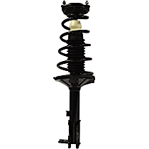 ANPART Both 2 Shocks Front Auto Shock Absaorbers Fits 2012 2013 2014 2015 2016 2017 for Hyundai Accent with 338106 72707 338107 72706 