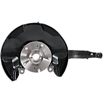Front, Passenger Side Loaded Knuckle, With Backing Plate, With Bearing