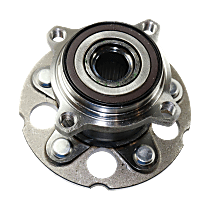 Wheel Hub, With Bearing, 5 x 4.5 in. Bolt Pattern
