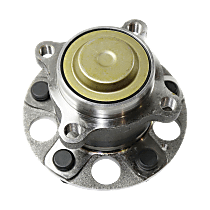 Rear, Driver or Passenger Side Wheel Hub, With Bearing, 5 x 4.5 in. Bolt Pattern, Front Wheel Drive