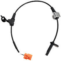 Rear, Driver Side ABS Speed Sensor, Wheel Mounted