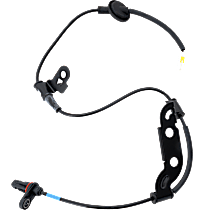 Rear, Driver Side ABS Speed Sensor, Gas