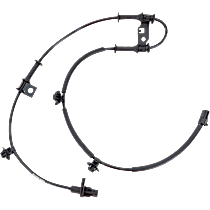 Front, Driver Side ABS Speed Sensor, Sedan, USA Built Vehicle