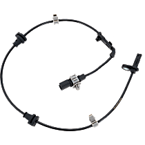 Front, Passenger Side ABS Speed Sensor, Coupe