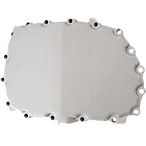 Stock Depth, Transmission Pan, Black, Steel