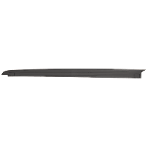 Textured Bed Rail Cap, Black, Plastic