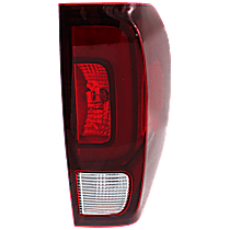 Passenger Side Tail Light, with Bulb, Halogen, Clear and Red Lens, 6 Cyl., 3.5L Engine