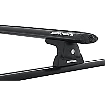 Y02-480B Roof Rack Cross Bar - Black, Aluminum Alloy, 54 inches Universal, Set of 2